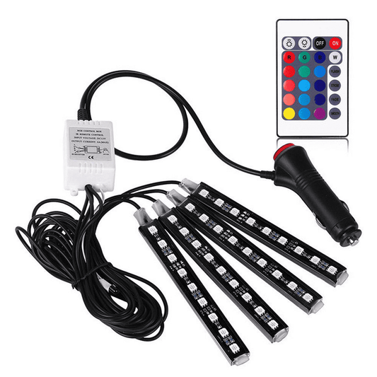 Molinedge RGB LED Car Interior Light Bars