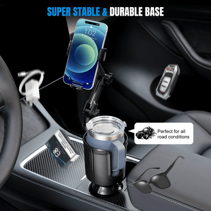 Molinedge Upgraded 2-in-1 Cup Holder Phone